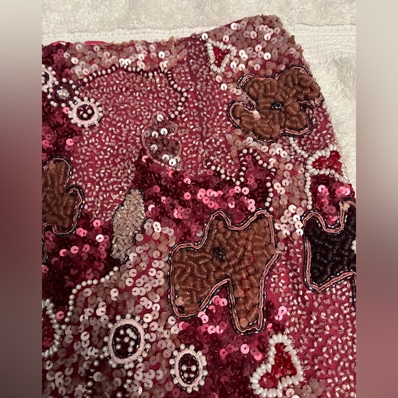 ‼️FIRM‼️EUVC Emma Black Amazing Beaded Skirt and Halter to Match. - Picture 3 of 16